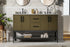 Elegant Lighting Lennox Vanity Cabinet 4Dr2Dw 54 Inch x22 Inch x34 Inch in Chestnut Brown Model: VF60754DMCB