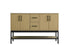 Elegant Lighting Lennox Vanity Cabinet 4Dr2Dw 54 Inch x22 Inch x34 Inch in Honey Brown Model: VF60754DMHB