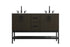 Elegant Lighting Lennox Vanity Cabinet 4Dr2Dw 54 Inch x22 Inch x34 Inch in Mocha Brown Model: VF60754DMMB