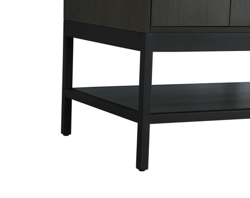 Elegant Lighting Lennox Vanity Cabinet 4Dr2Dw 54 Inch x22 Inch x34 Inch in Mocha Brown Model: VF60754DMMB
