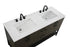 Elegant Lighting Lennox Vanity Cabinet 4Dr2Dw 60 Inch x22 Inch x34 Inch in Mocha Brown Model: VF60760DMMB