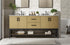 Elegant Lighting Lennox Vanity Cabinet 4Dr2Dw 72 Inch x22 Inch x34 Inch in Honey Brown Model: VF60772DMHB