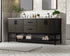 Elegant Lighting Lennox Vanity Cabinet 4Dr2Dw 72 Inch x22 Inch x34 Inch in Mocha Brown Model: VF60772DMMB