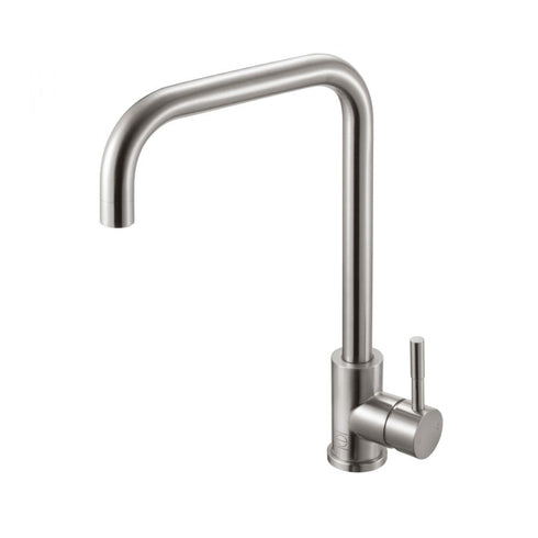 Elegant Lighting Levi Single Handle Pull Down Sprayer Kitchen Faucet in Brushed Gold Model: FAK-308BGD