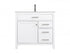 Elegant Lighting Lewis 36 Inch Single Bathroom Vanity in Grey Model: VF23336GR