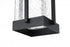 Elegant Lighting Livingston 7 inch Outdoor Pendant in Black Model: OD321H14BK