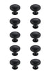 Elegant Lighting Logyn 1.3 Inch Diameter in Brushed Gold Mushroom Knob Multipack (Set of 10) Model: KB2005-GD-10PK