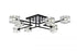 Elegant Lighting Lyra 32 Inch Flush Mount in Black Model: LD920F32BK