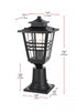 Elegant Lighting Macon 7 inch Outdoor Pendant in Black Model: OD303P16BK