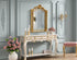 Elegant Lighting Madeline Wall mirror 25.5 Inch x36 Inch gold leaf Model: MR7A2636GF