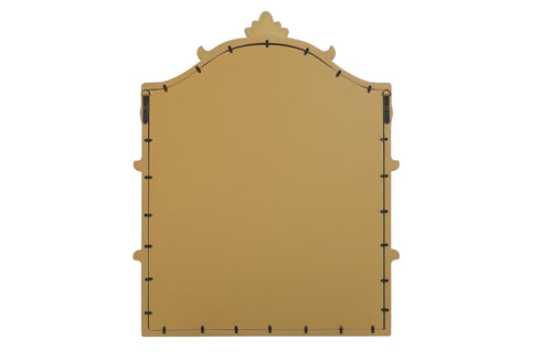 Elegant Lighting Madeline Wall mirror 25.5 Inch x40 Inch gold leaf Model: MR7A2640GF