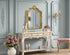 Elegant Lighting Madeline Wall mirror 25.5 Inch x40 Inch gold leaf Model: MR7A2640GF