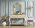 Elegant Lighting Madeline Wall mirror 28.5 Inch x42 Inch gold leaf Model: MR7A2942GF
