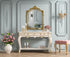 Elegant Lighting Madeline Wall mirror 31.5 Inch x42 Inch gold leaf Model: MR7A3242GF