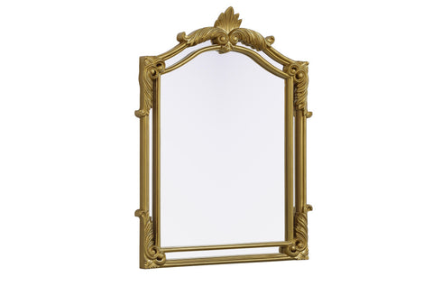 Elegant Lighting Madeline Wall mirror 31.5 Inch x42 Inch gold leaf Model: MR7A3242GF