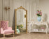 Elegant Lighting Madeline Wall mirror 33.5 Inch x66 Inch gold leaf Model: MR7A3466GF