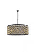 Elegant Lighting Madison 10 Light Pendant Model: 1214G43GI/RC