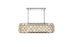 Elegant Lighting Madison 6 light in Matte Black Chandelier Golden Teak (Smoky) Royal Cut Crystal Model: 1216G40MB-GT/RC