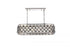 Elegant Lighting Madison 6 light in Matte Black Chandelier Golden Teak (Smoky) Royal Cut Crystal Model: 1216G40MB-GT/RC