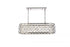 Elegant Lighting Madison 6 light in Matte Black Chandelier Golden Teak (Smoky) Royal Cut Crystal Model: 1216G40MB-GT/RC