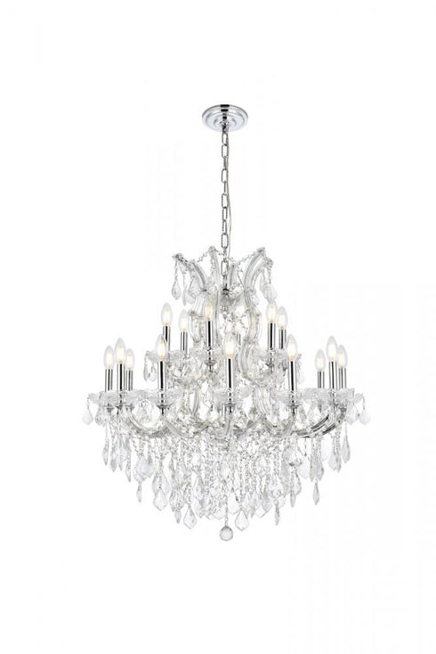 Elegant Lighting Maria Theresa 19 Light Chandelier Model: 2800D30C/RC