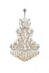 Elegant Lighting Maria Theresa 61 light in Chrome Chandelier Golden Teak (Smoky) Royal Cut Crystal Model: 2800G54C-GT/RC