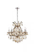 Elegant Lighting Maria Theresa 9 light in Chrome Chandelier Clear Royal Cut Crystal Model: 2800D26C/RC