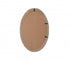 Elegant Lighting Marlowe Oval Cornhusk Mirror 24x36 Inch in Linen White Model: MR4C2436LN