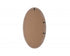 Elegant Lighting Marlowe Oval Cornhusk Mirror 24x42 Inch in Linen White Model: MR4C2442LN