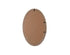 Elegant Lighting Marlowe Oval Cornhusk Mirror 27x42 Inch in Linen White Model: MR4C2742LN