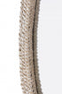 Elegant Lighting Marlowe Oval Cornhusk Mirror 30x36 Inch in Linen White Model: MR4C3036LN
