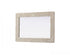 Elegant Lighting Marlowe Rectangle Cornhusk Mirror 24x36 Inch in Linen White Model: MR4A2436LN