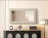 Elegant Lighting Marlowe Rectangle Cornhusk Mirror 24x42 Inch in Linen White Model: MR4A2442LN