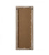 Elegant Lighting Marlowe Rectangle Cornhusk Mirror 24x60 Inch in Linen White Model: MR4A2460LN