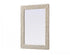 Elegant Lighting Marlowe Rectangle Cornhusk Mirror 27x36 Inch in Linen White Model: MR4A2736LN