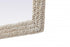 Elegant Lighting Marlowe Rectangle Cornhusk Mirror 30x36 Inch in Linen White Model: MR4A3036LN