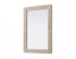 Elegant Lighting Marlowe Rectangle Cornhusk Mirror 30x42 Inch in Linen White Model: MR4A3042LN