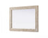 Elegant Lighting Marlowe Rectangle Cornhusk Mirror 30x42 Inch in Linen White Model: MR4A3042LN