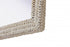 Elegant Lighting Marlowe Rectangle Cornhusk Mirror 35x55 Inch in Linen White Model: MR4A3555LN