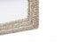 Elegant Lighting Marlowe Rectangle Cornhusk Mirror 36x36 Inch in Linen White Model: MR4A3636LN