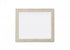 Elegant Lighting Marlowe Rectangle Cornhusk Mirror 36x42 Inch in Linen White Model: MR4A3642LN