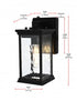 Elegant Lighting Mascher 7 inch Outdoor Pendant in Black Model: OD336W11BK