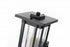 Elegant Lighting Melvale 7 inch Outdoor Pendant in Black Model: OD322W13BK