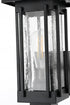 Elegant Lighting Melvale 7 inch Outdoor Pendant in Black Model: OD322W13BK