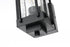 Elegant Lighting Melvale 7 inch Outdoor Pendant in Black Model: OD322W13BK