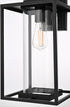 Elegant Lighting Memphis 1 Light Wall sconce W8.5 Inch E10.5 Inch H17 Inch L1 in Black (1Box) Model: OD310W17BK