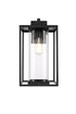 Elegant Lighting Memphis 1 Light Wall sconce W8.5 Inch E10.5 Inch H17 Inch L1 in Black (1Box) Model: OD310W17BK