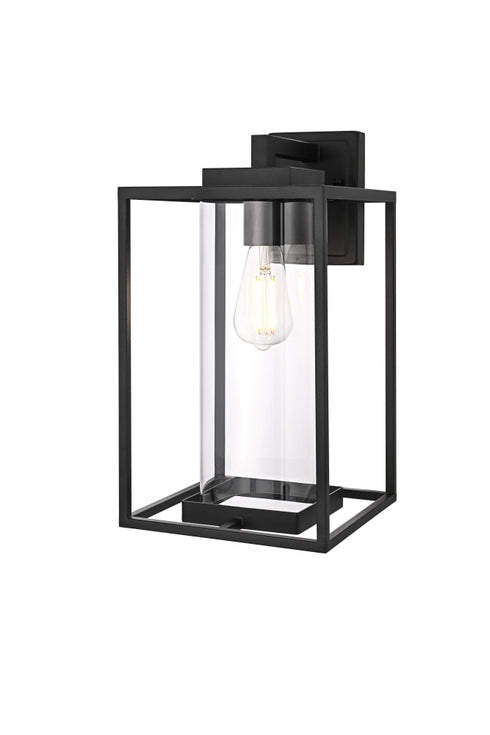 Elegant Lighting Memphis 1 Light Wall sconce W8.5 Inch E10.5 Inch H17 Inch L1 in Black (1Box) Model: OD310W17BK