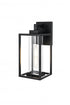 Elegant Lighting Memphis 7 inch Outdoor Pendant in Black Model: OD310W14BK