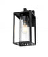 Elegant Lighting Memphis 7 inch Outdoor Pendant in Black Model: OD310W14BK